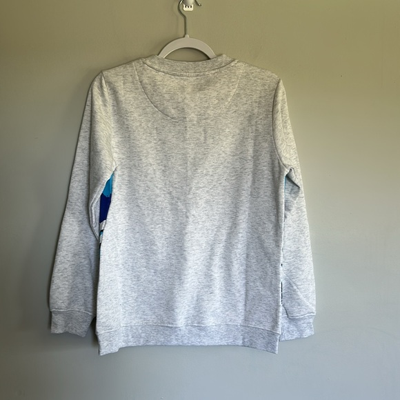 The Beach Boys Gray and Blue Mountain Print Sweater - Picture 3 of 3